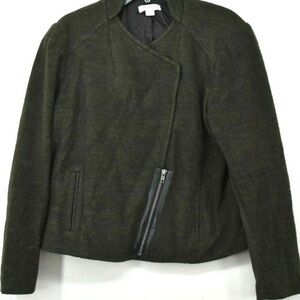 Coldwater Creek Dark Green Utility Jacket NWOT